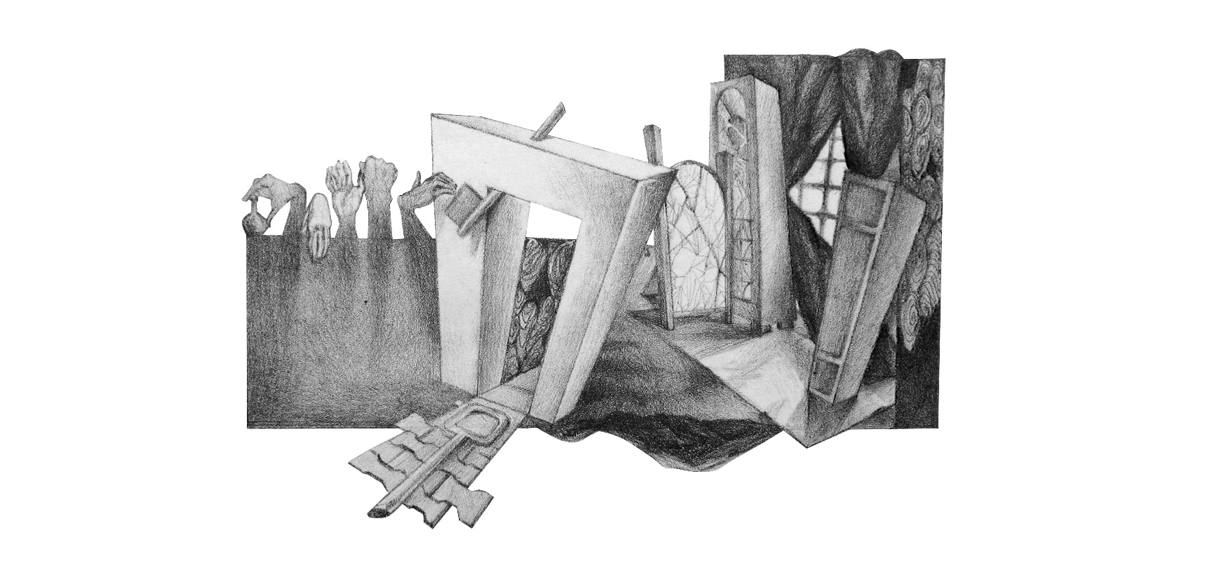 Jekyl and Mr. Hyde lithography prints by Petya Marcheva